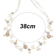Copricapo da sposa con perle di cristallo, squisiti fermagli per capelli con strass per feste serali, tiara e gioielli per occasioni speciali