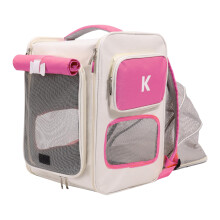 Pet Carrier Backpack for Travel, Lightweight Expandable Soft Shoulder Bag, Large Capacity for Dogs and Cats, Travel-Friendly Design