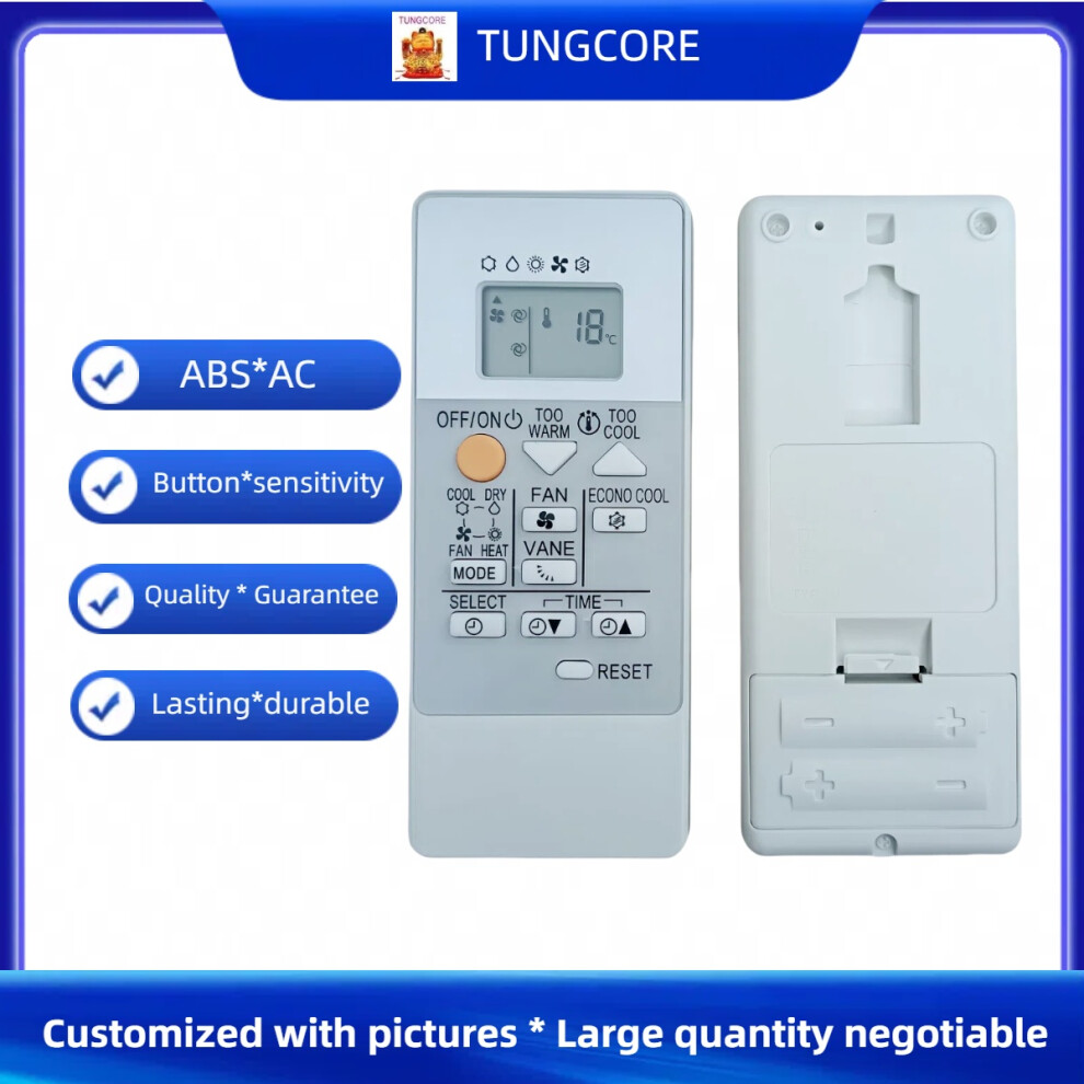 Ac Remote For Mitsubishi Msz-Hr25vf-E7 Msz-Hr25vf-Et1 Msz-Hr35vf-E1 Msz-Hr35vf-E6 Msz-Hr35vf-E7 Msz-Hr35vf-E2 Msz-Hr42vf-E1 6935161415346
