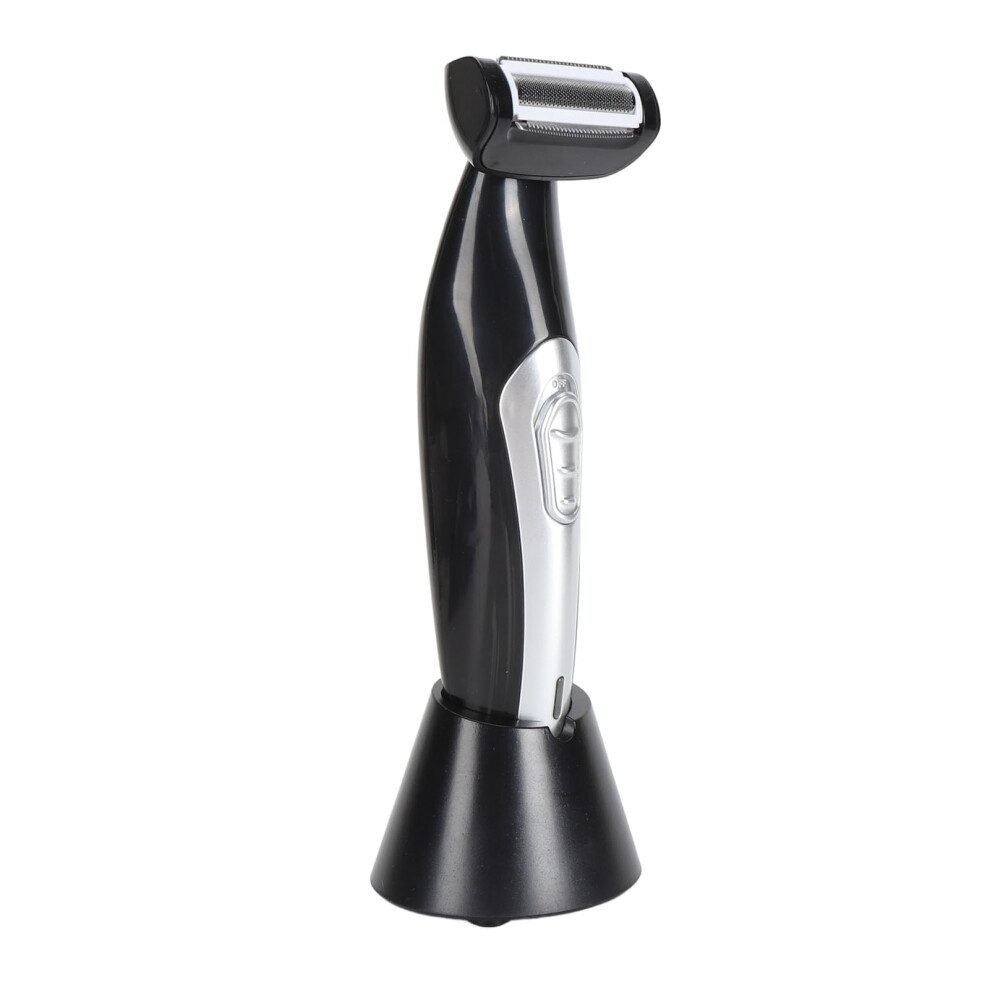 Men Back Shaver with Long Ergonomic Handle, Wet Dry Electric Back Hair Trimmer for Painless Grooming