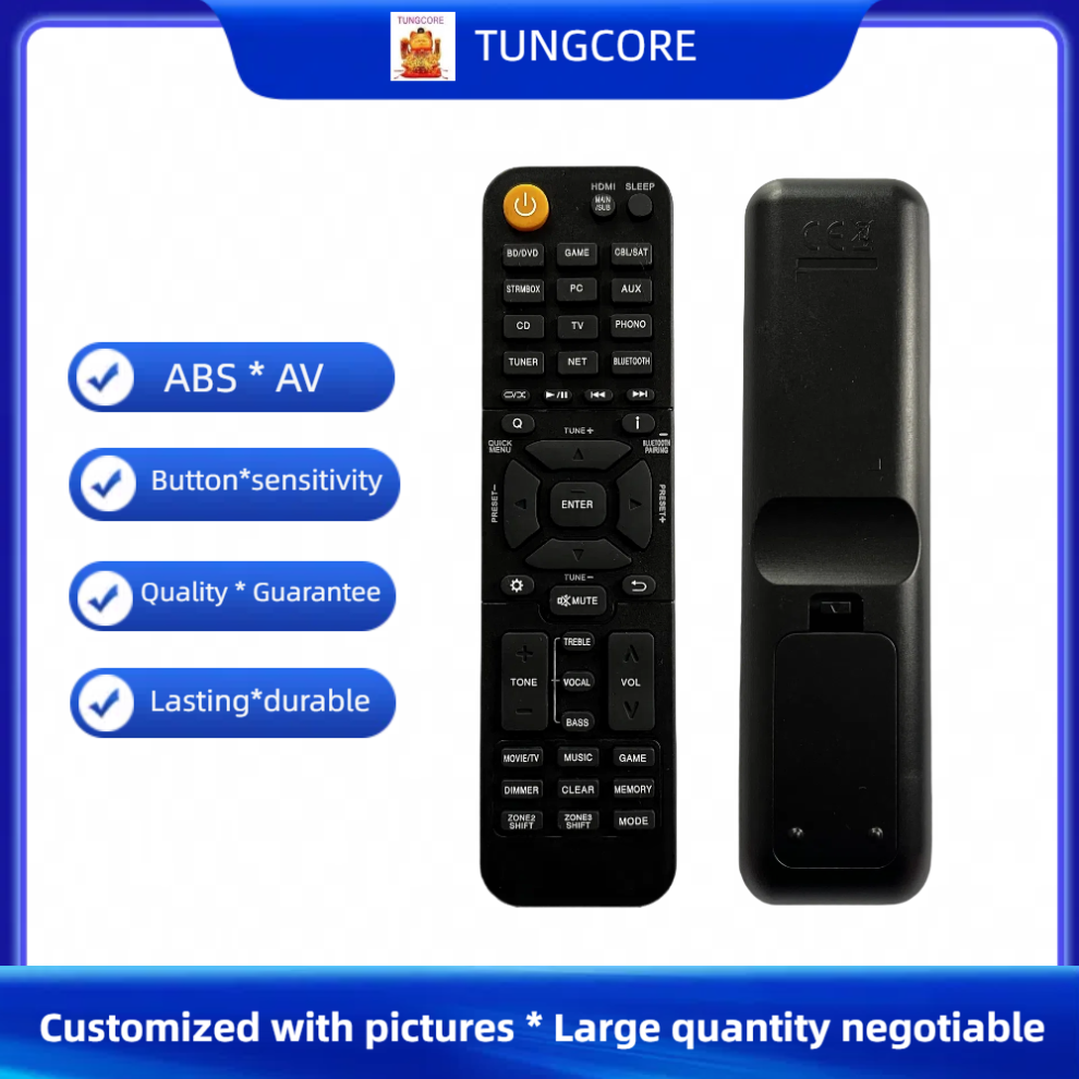 Tungcore Rc-972R Remote Control For Onkyo Tx-Nr59 Tx-Nr595 Tx-Nr797 Tx-Nr6050 Tx-Nr6100 Tx-Nr7100 Tx-Rz840 Tx-Nr696 Tx-Rz840 Av 6935161414608