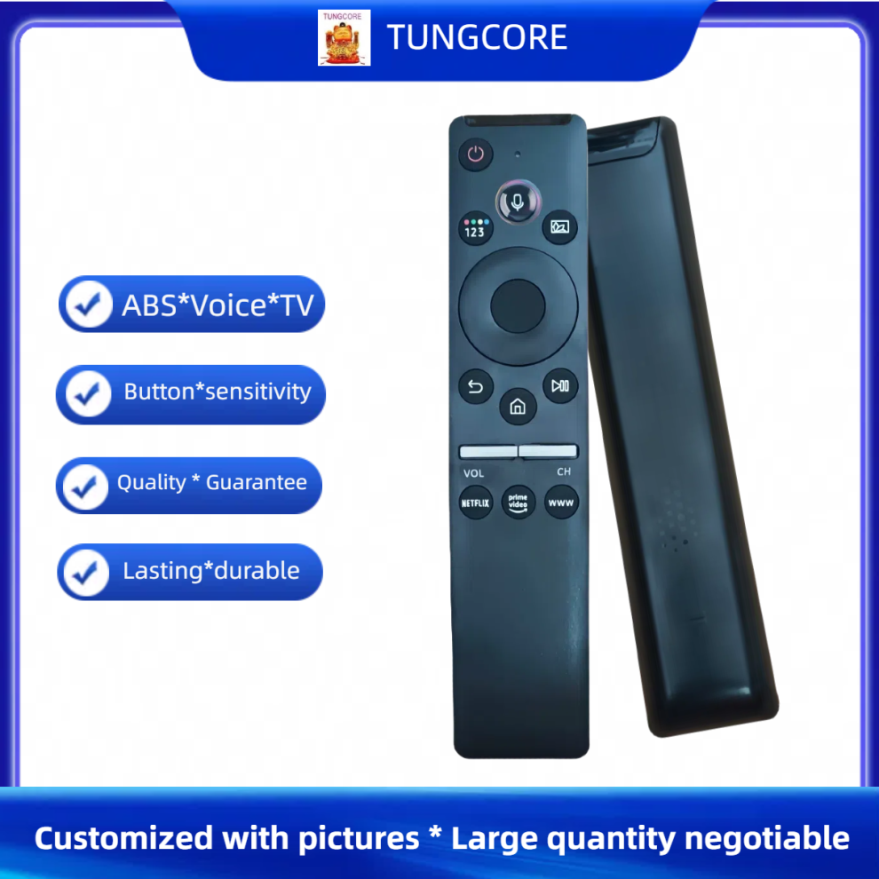Voice Bn59-01312F Remote For Samsung-Tv-Remote Control Compatible Smart Curved Frame Qled Led Lcd 8K 4K Tv Red 6935161415230