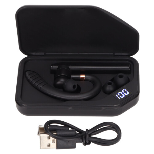 Noise Cancelling Bluetooth Headset RGB LED Charging Case Sweatproof Gaming Rechargeable Waterproof Wireless Bluetooth Extended Bluetooth Range Compact
