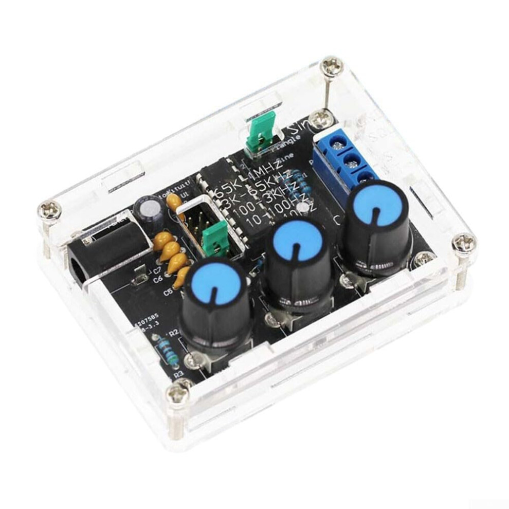 Signal Generator Diy Kit With Shell 1 Hz To 1 Mhz Sine Triangle Square Waveforms For Electronics Debugging And Testing 9001264997557