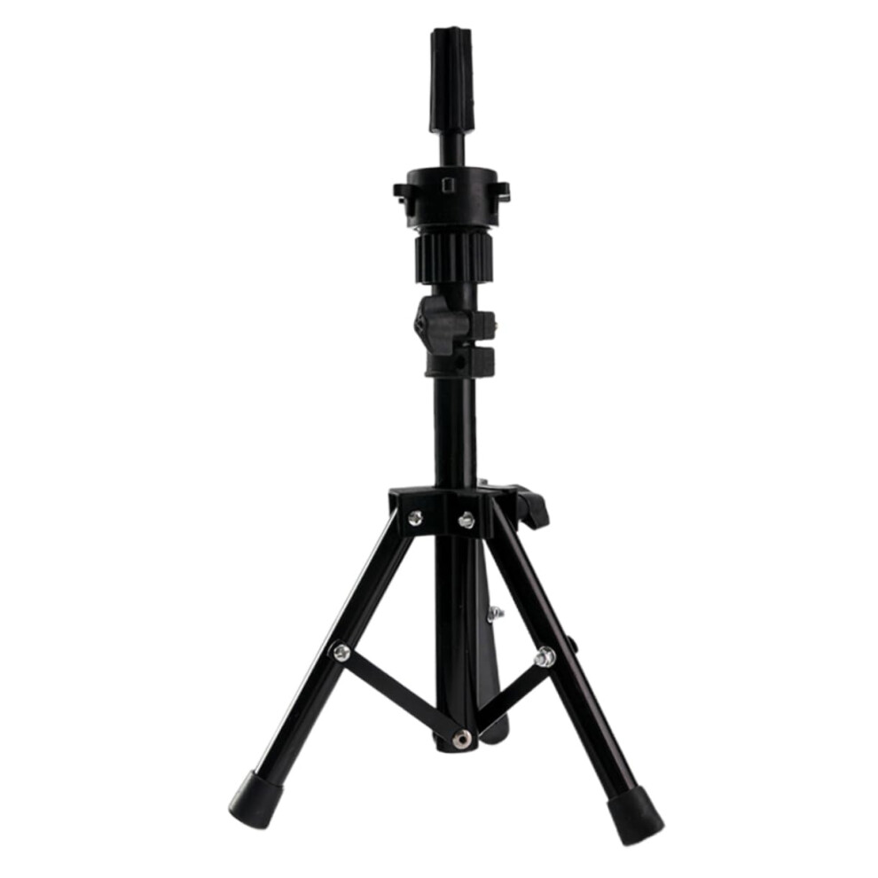 Unisex Adjustable Wig Tripod Stand For Mannequin Heads With Stable Support And Durable Metal Construction