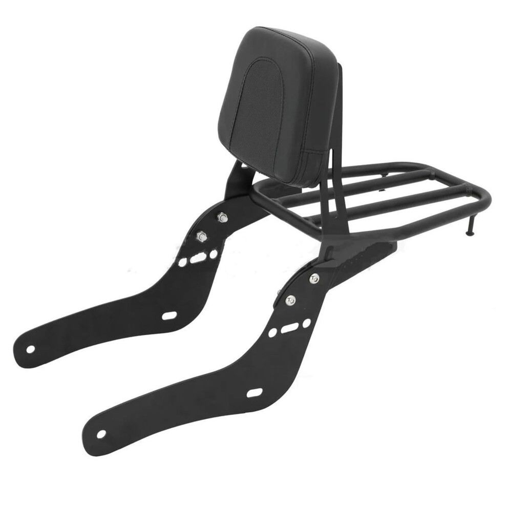 Motorcycle Sissy Bar Backrest With Luggage Rack For Honda Rebel Cmx300 Cmx500 20172023 Pu Cushion 9001264997144