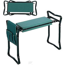 Garden Kneeler And Seat 2In1 Folding Portable Lightweight Garden Knee Pad For Outdoor Work And Gardening
