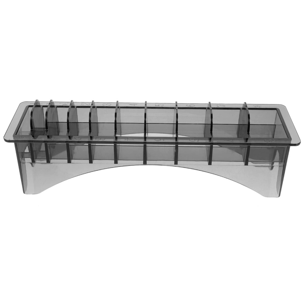 Hair Clipper Guard Organizer with Adjustable Base, Barber Comb Holder Storage Box for Easy Organization