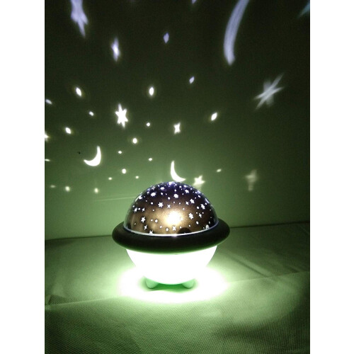 Himmlische Lichtinstallation, Farbwechsel, 360-Projektion, sichere Materialien, tragbares Design, Timerfunktion, einstellbare Helligkeit, 2