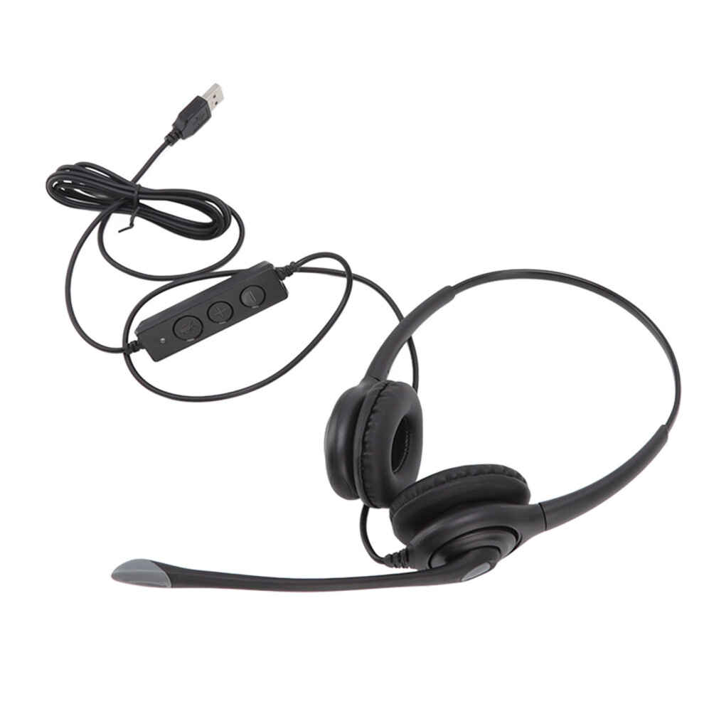 Adjustable Microphone Headset, Noise Cancelling & Clear Audio For Professional Communication, Comfortable & Durable Design 9416038547065