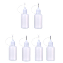 Flacon applicateur à embout de précision pour loisirs créatifs, flacon applicateur de colle à pointe fine et système anti-fuite, flacons