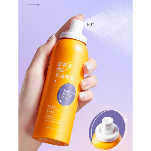 Makeup Setting Spray with Vitamin C Hydration, Waterproof Sweatproof LongLasting Matte Finish 150ml 1