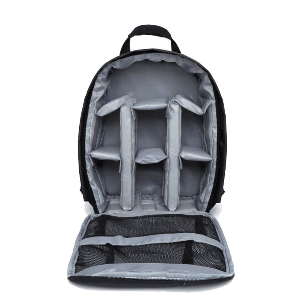 Multifunctional Camera Backpack Waterproof Outdoor Camera Bag For Hiking Travel And Sports Gray 9001264998387