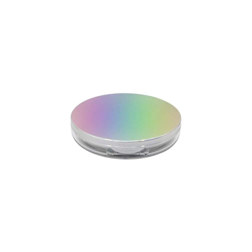 Empty Loose Powder Compact with Mirror and Soft Puff, Refillable Durable Case for DIY Makeup