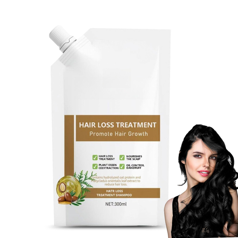 Anti Hair Loss Shampoo for Women with Herbal Extracts, 300ml Hair Growth and Damage