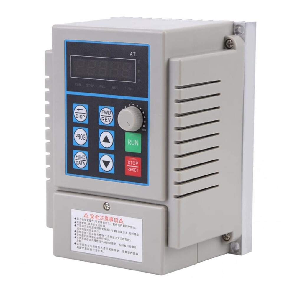 Vfd Variable Frequency Drive Inverter 0.75Kw Spindle Motor Speed Controller 1Pc 9001264999858