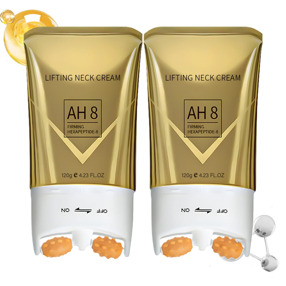 Cream Neck Firming For Wrinkles With Lifting And Moisturizing, Antiaging Neck Tightening 2Pcs
