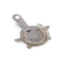 Hawthorne 4 Prong Cocktail Strainer Stainless Steel Bar Strainer For Shaker Tins