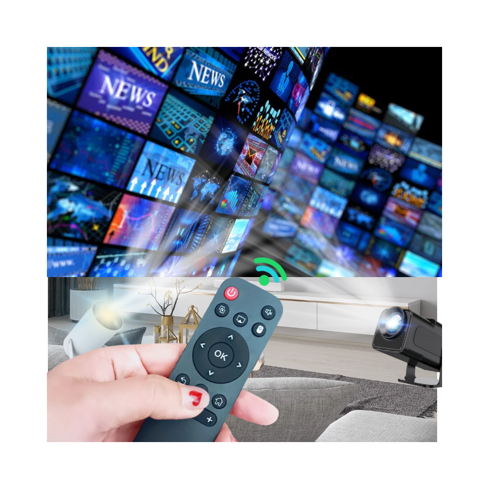 Hy300 New Remote Control For Magcubic Hy300,Hippus Hy300 Pro Hy320 Hy320mini,Aubor Hy300pro,Xgody Hy300pro,Maypug P1 Projector Red 6935161410020