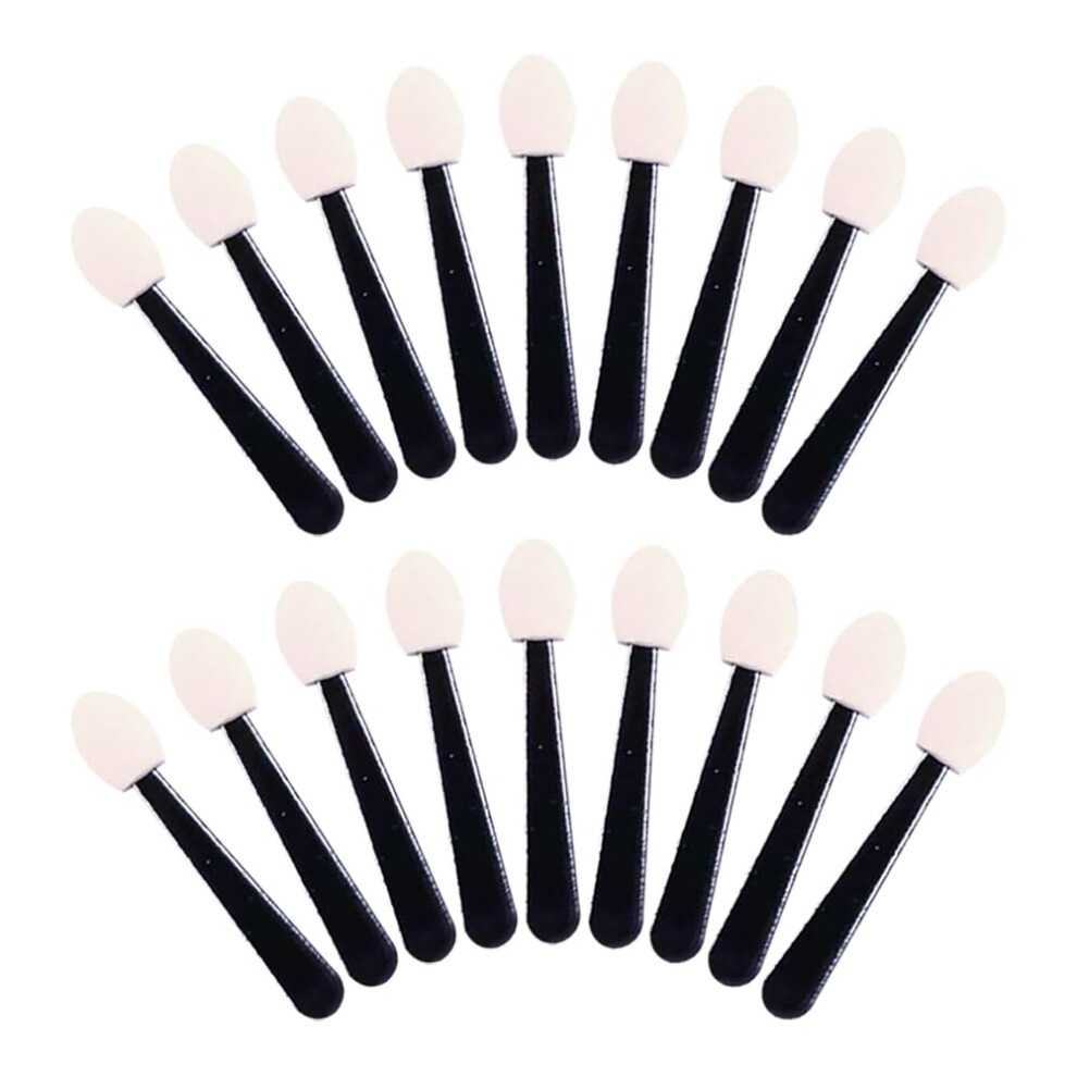 100 Pcs Disposable Eyeshadow Sponge Applicators Makeup Sponge Brushes for Precise Eye Makeup