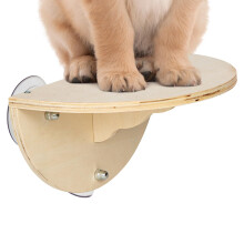 Cat Seat Kitten Bench Seat With 3 Suction Cups, Cat Wall Shelf, SpaceSaving Cat Bed For Room Cats