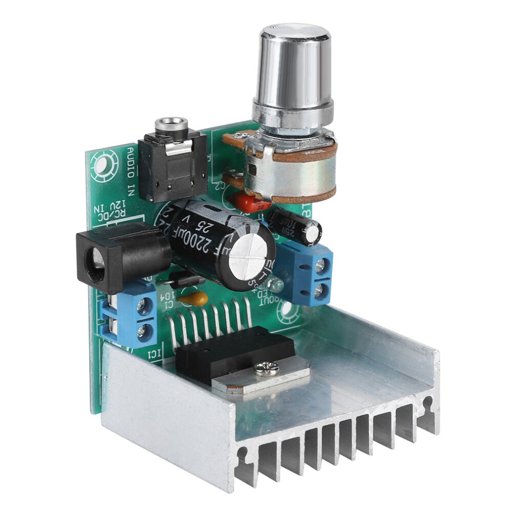 Audio Amplifier Module With Adjustable Volume Control Wide Operating Voltage Range 3-12V Dual Output 15W+15W No Soldering Required For Mp3 Player Comp 9416038580178