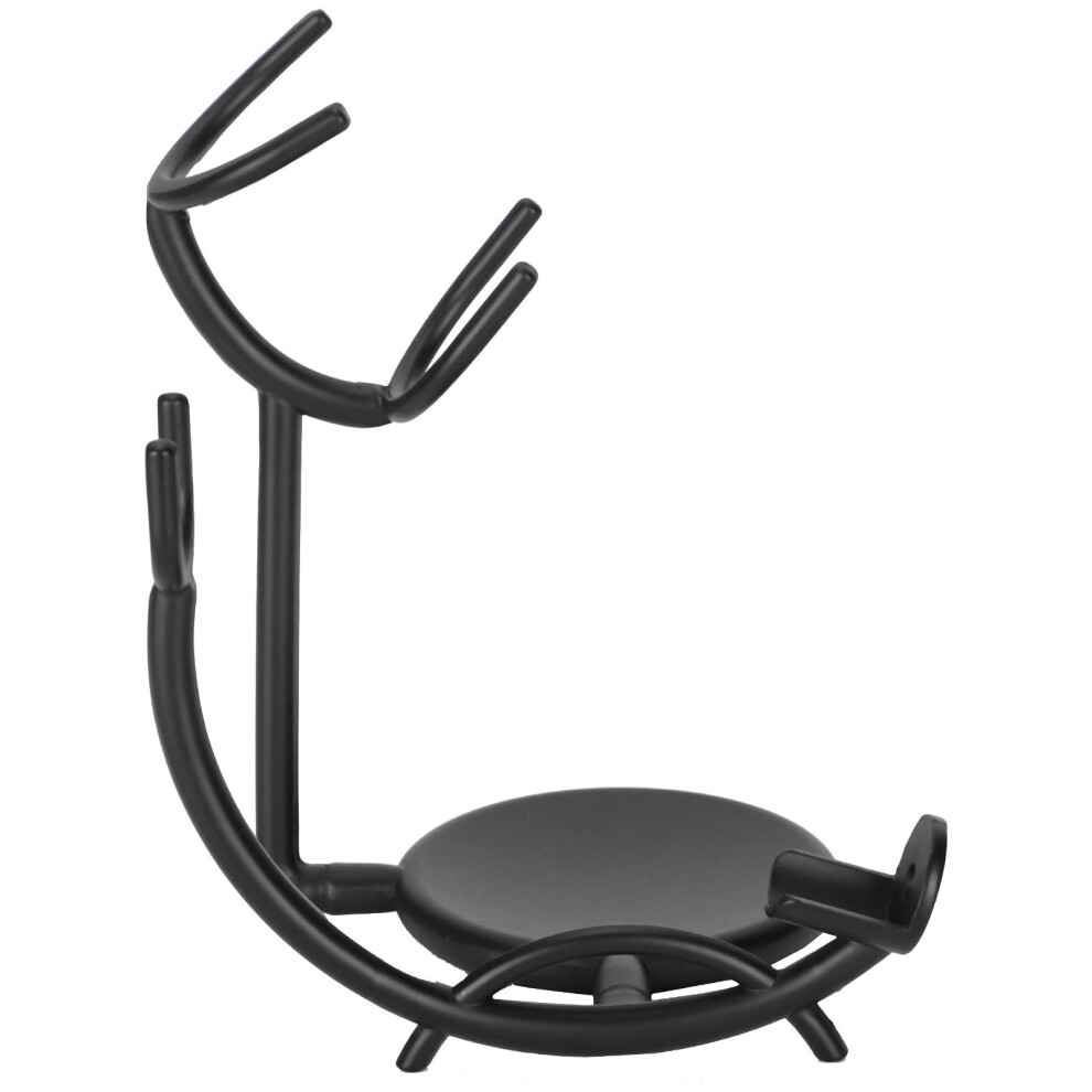Universal Shaving Brush and Razor Stand with NonSlip Base for Quick Drying and Elegant Bathroom Decor