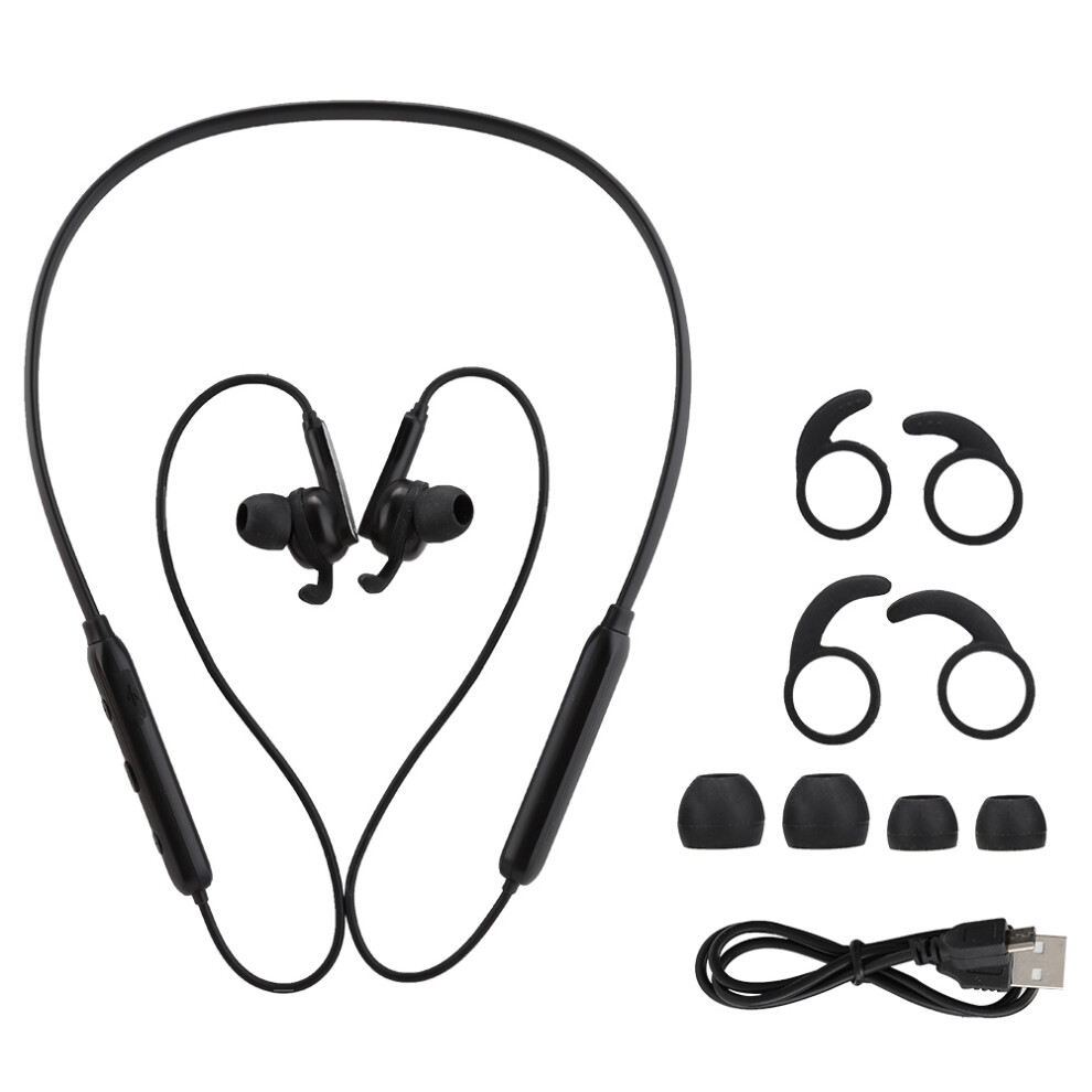 Sweatproof Bluetooth Earbuds Wireless Headphones Ipx5 Waterproof Deep Bass Strong Beat Comfort And Secure Fit Design For Gym Running 9416038576164