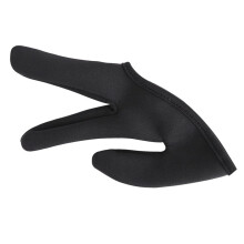 Heat Resistant Hair Styling Glove with Secure Three Finger Fit for Professional Salon Use