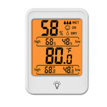 Innenthermometer mit Echtzeitüberwachung, digitales Hygrometer für hochpräzise Sensoren in Ihren Wohnräumen