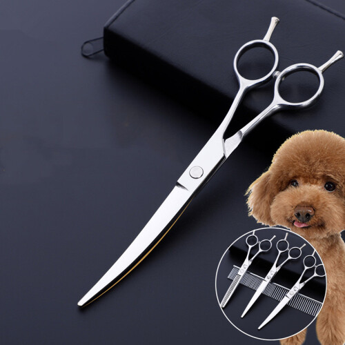 Pet Scissors Set 4 Pieces Silver 1