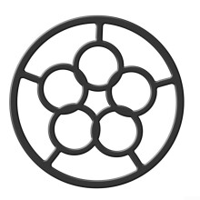 Cast Iron Ring Reducer For Moka Pots And Small Cookware Gas Stove Accessory