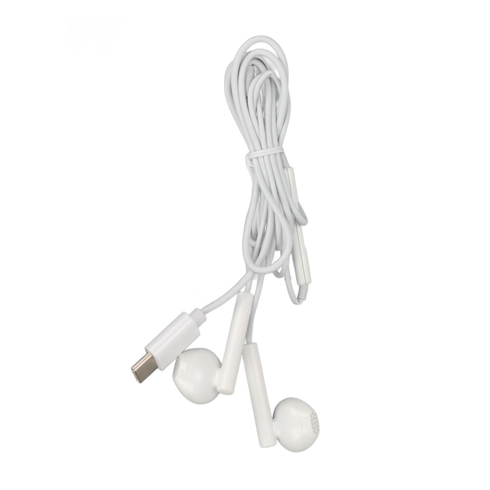 Hifi Stereo Sound Usb C Headphones Wired In-Ear Design Noise Isolation Built-In Mic Remote Control Ergonomic Comfort Durable Build Universal Compatibi 9416038582165