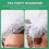 Fascinator Hats White Headwear for Decoration 3Sets for Wedding Parties 5