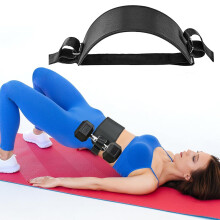 Hip Thrust Belt Adjustable Strap Glutes Bridge Weight Belt For Dumbbells Kettlebells And Plates Home Gym Hip Thrust Band