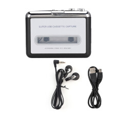 Lecteur de cassettes Walkman avec fonction de conversion USB, lecteur audio stéréo portable pour transférer les cassettes audio en fichiers MP3