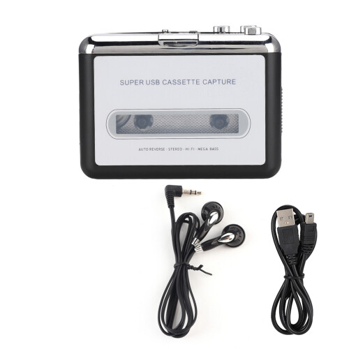 Κασετιέρα Walkman με δυνατότητα μετατροπής USB, φορητή στερεοφωνική συσκευή