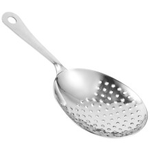 Food-Grade Stainless Steel Cocktail Strainer with Fine Mesh Filter for Bartenders and Mixologists, Rust-Resistant Ergonomic Design