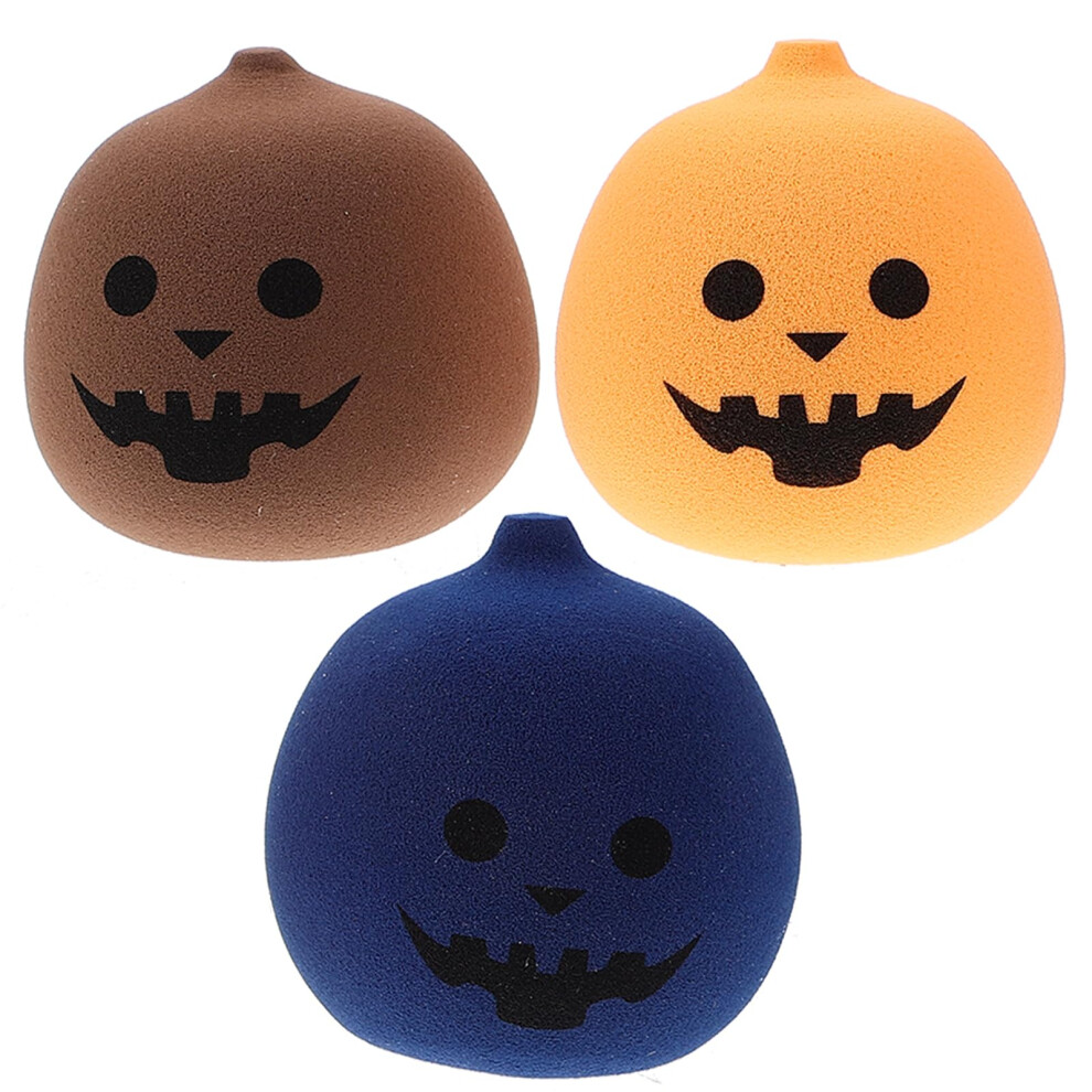 3pcs Reusable Makeup Sponge Set for Smooth Foundation Application and Even Powder Coverage