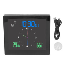 Avancerad digital hygrometer, inomhustermometer med precisionskalibrering, omfamnar framtidens klimatkontroll