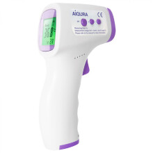 Kontaktloses Thermometer für Erwachsene und Kinder, schnelle Ergebnisse in 2 Sekunden, farbcodiertes Display zur einfachen Fiebererkennung,