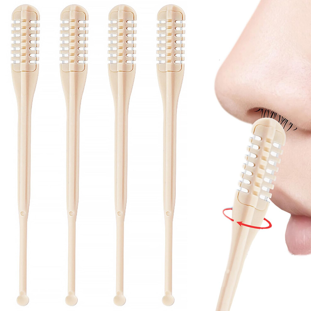 2in1 Nose and Ear Hair Trimmer for Men and Women, Safe 360 Rotation, Double Sided Cutter