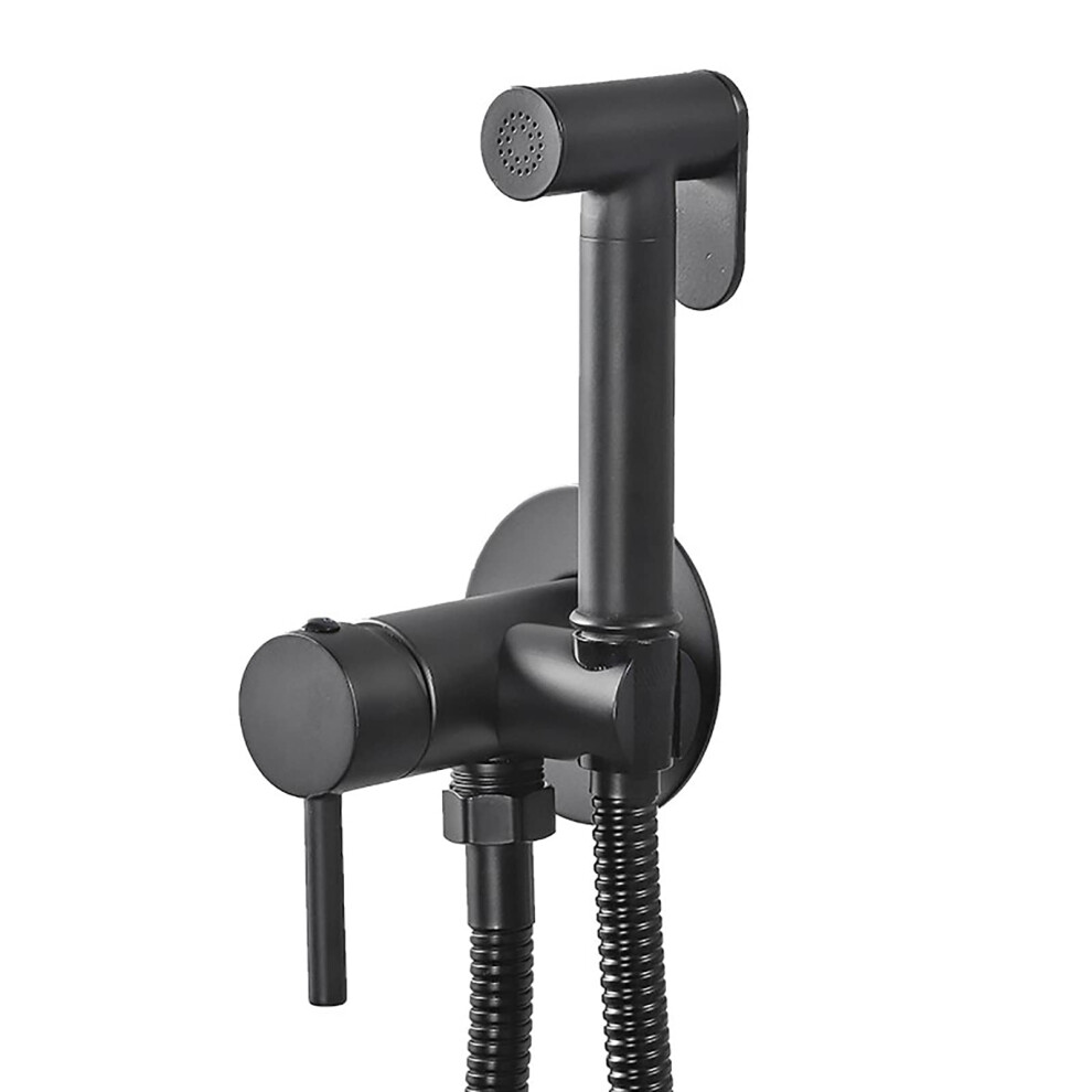 Handheld Bidet Sprayer For Toilet, Hot And Cold Water, Wall Mounted Brass Sprayer Kit, Cloth Diaper Sprayer, Chrome 9001264001858