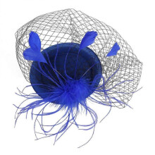 Classic Veil Fascinators Hat for Women Headwear 5Pcs for Tea and