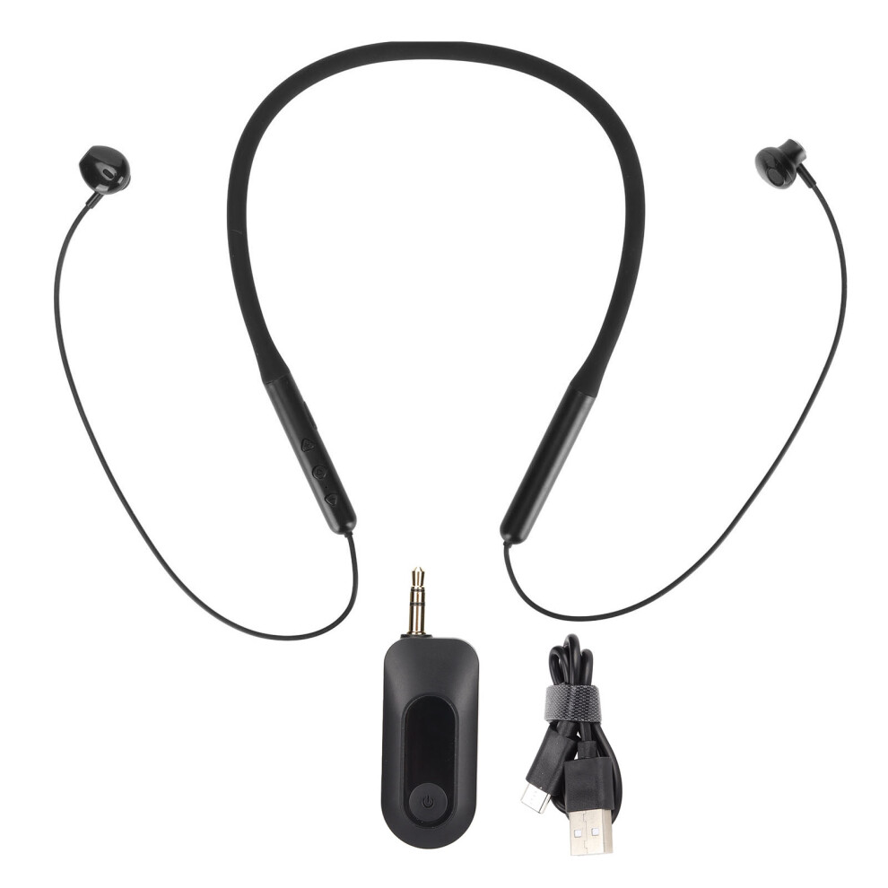 Ergonomic Design Bluetooth Neckband Headphones, Quick Charge Ultra-Low Latency Wireless Earbuds, Rechargeable Long Playtime For Live Broadcast Karaoke 9416038551307