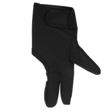 Heat Resistant Three Finger Glove for Left Hand Hair Styling with Burn Protection and Salon Use