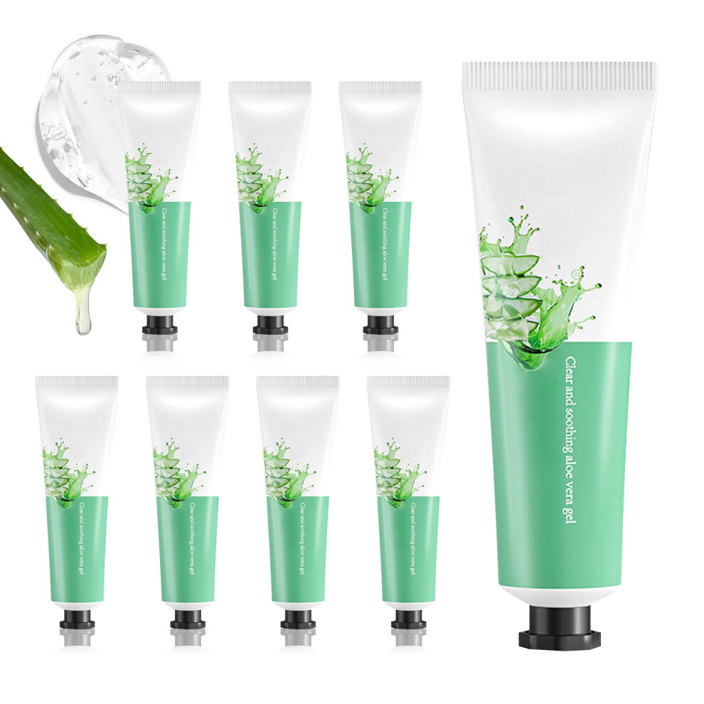 Aloe Vera Gel for Sunburn Relief After Sun Lotion, Hydrating Face and Body Moisturizer, Travel Size
