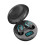 Innovative Wireless Bluetooth Headphones, Touch Control for Intuitive Operation, Bluetooth Technology for Seamless Connectivity, LED Power Display for 1