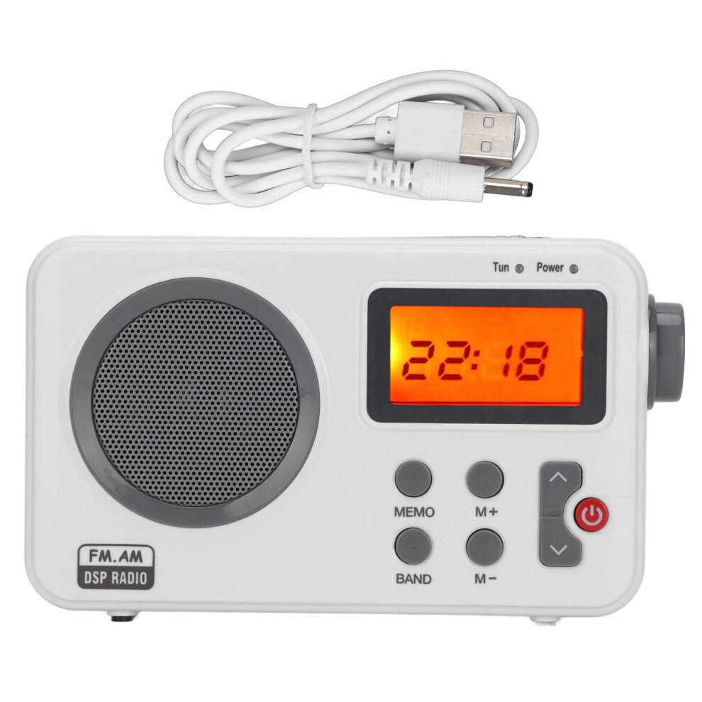 Alarm Clock Portable Radio, Digital Tuner Ensuring Precise Frequency Selection, Am Fm Shortwave Reception For Uninterrupted Listening, Suitable For Ho 9416038554162
