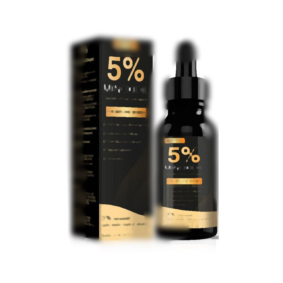 5% Minoxidil Hair Growth Serum with Biotin for Thicker Fuller Hair Loss Treatment Men and Women 1.9oz